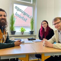 During a German lesson